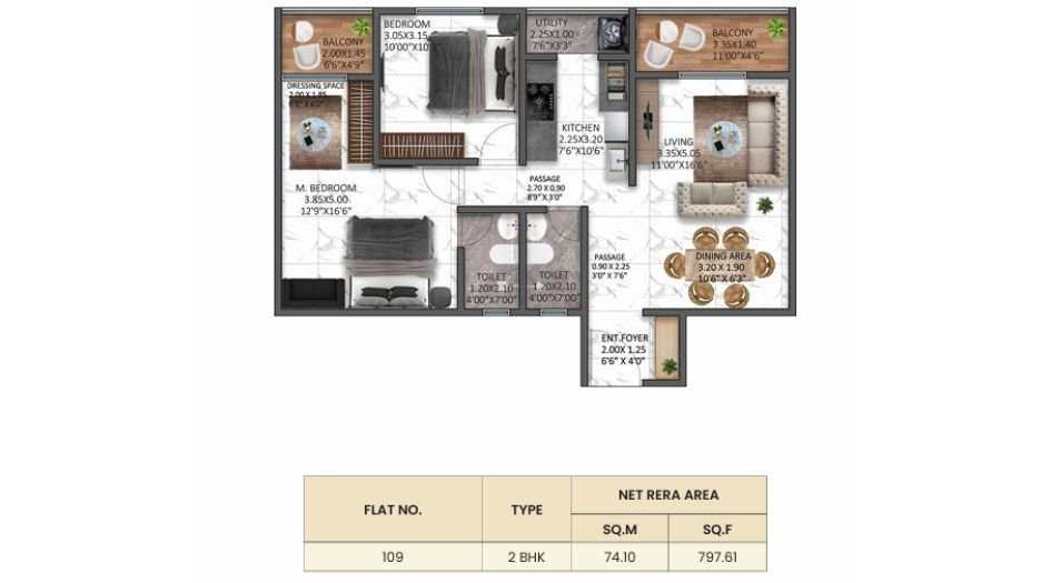 Ramsa-Regio-Floor-Plan-2 BHK-798 Sqft